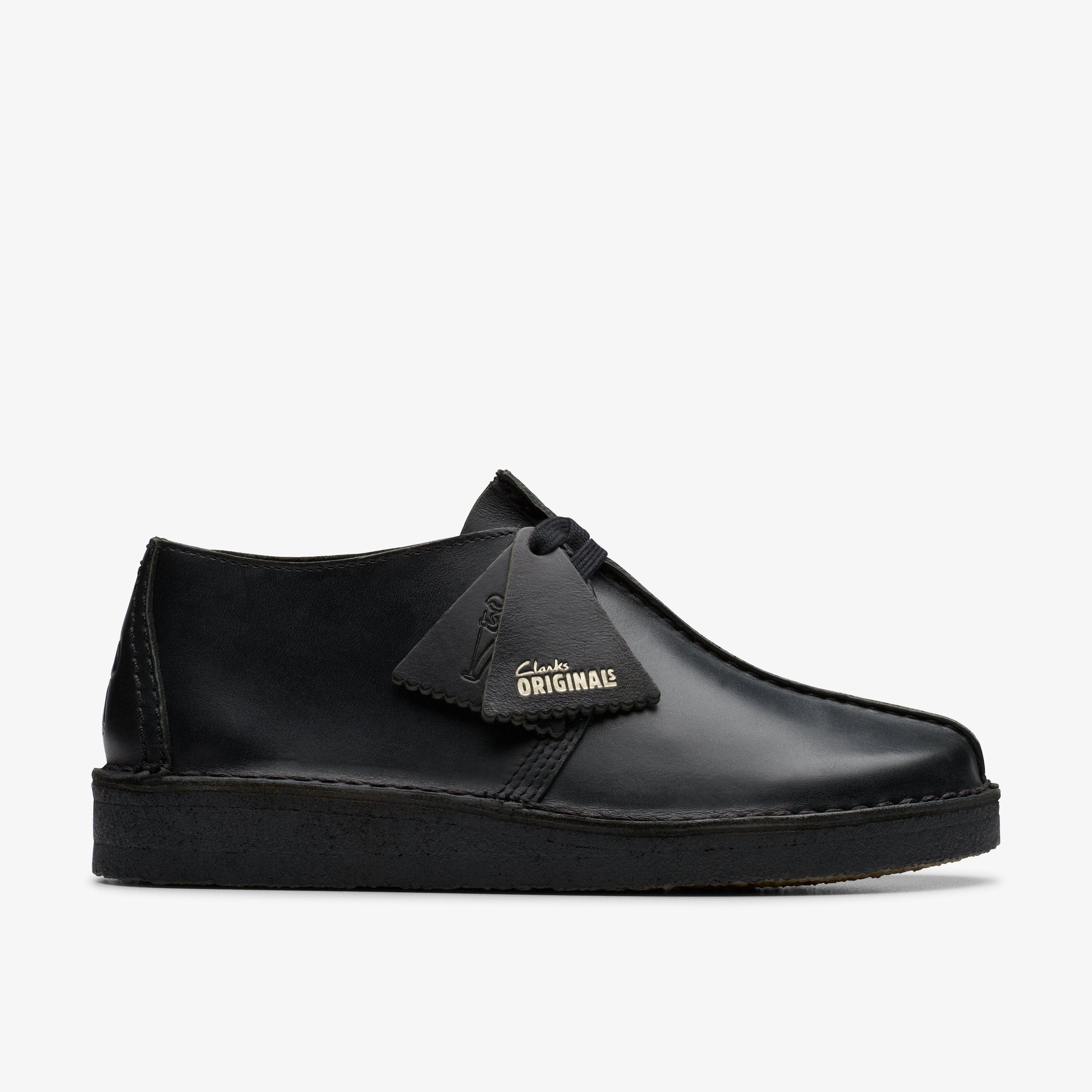 Desert Trek Black Smooth Leather