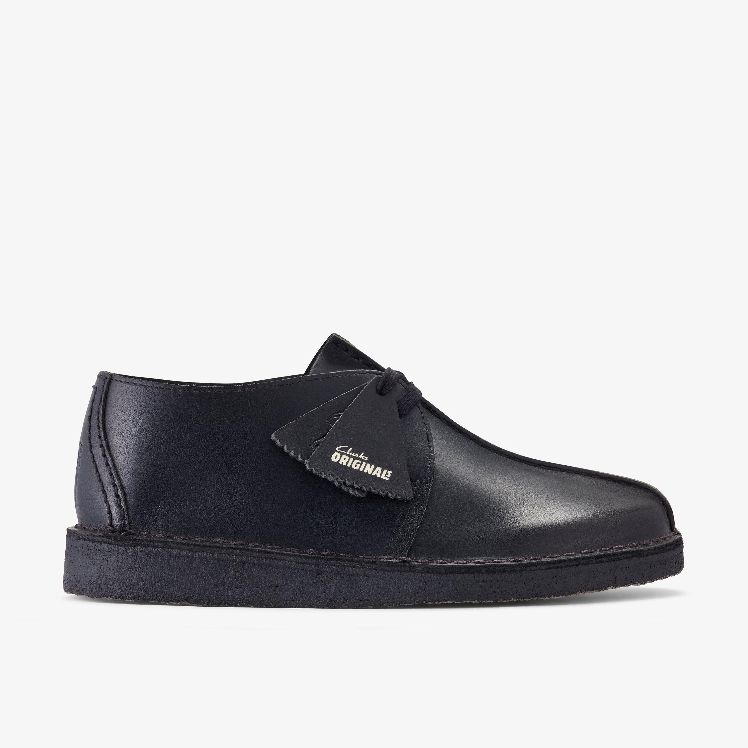 Desert Trek Black Smooth Leather