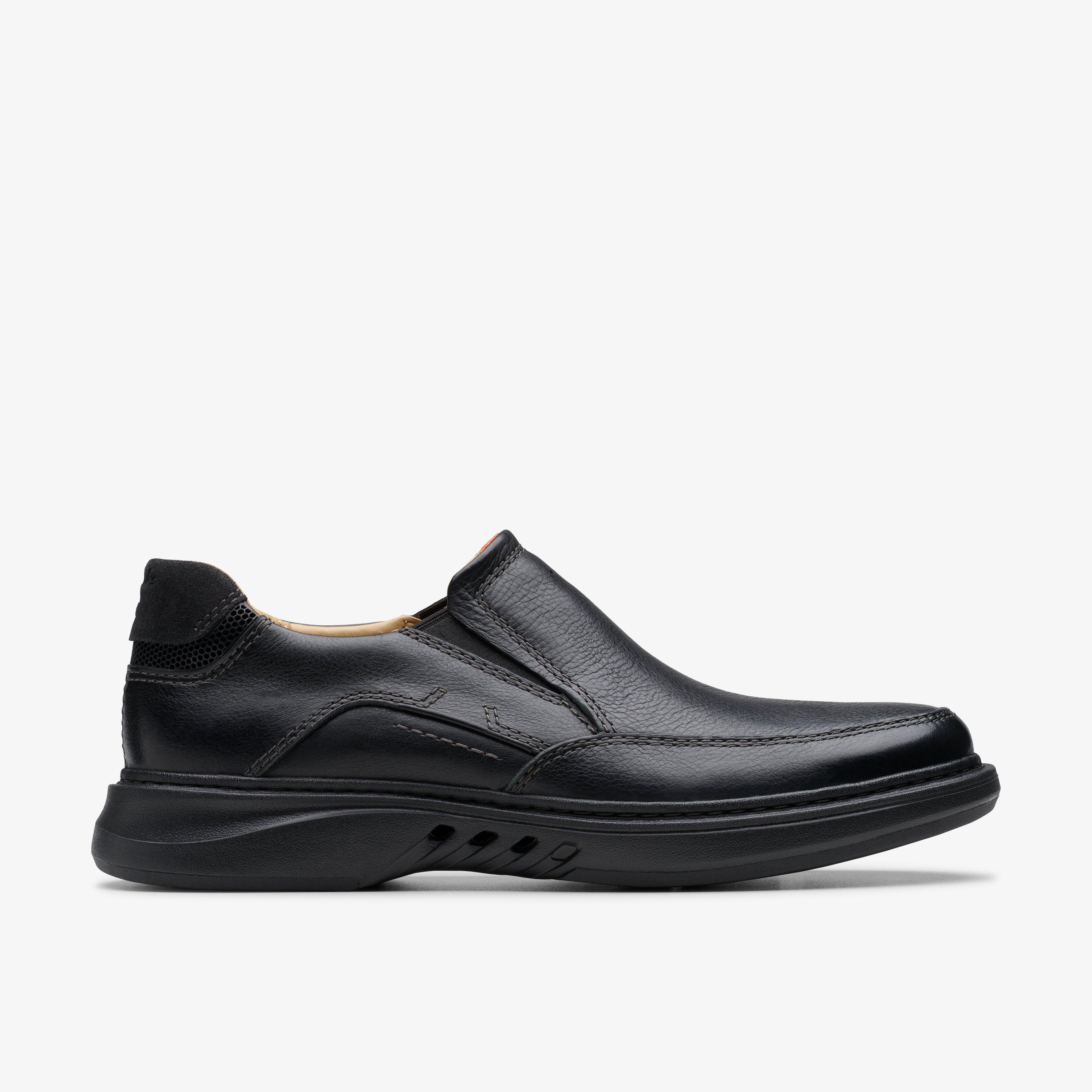 Un Briley Step Black Leather