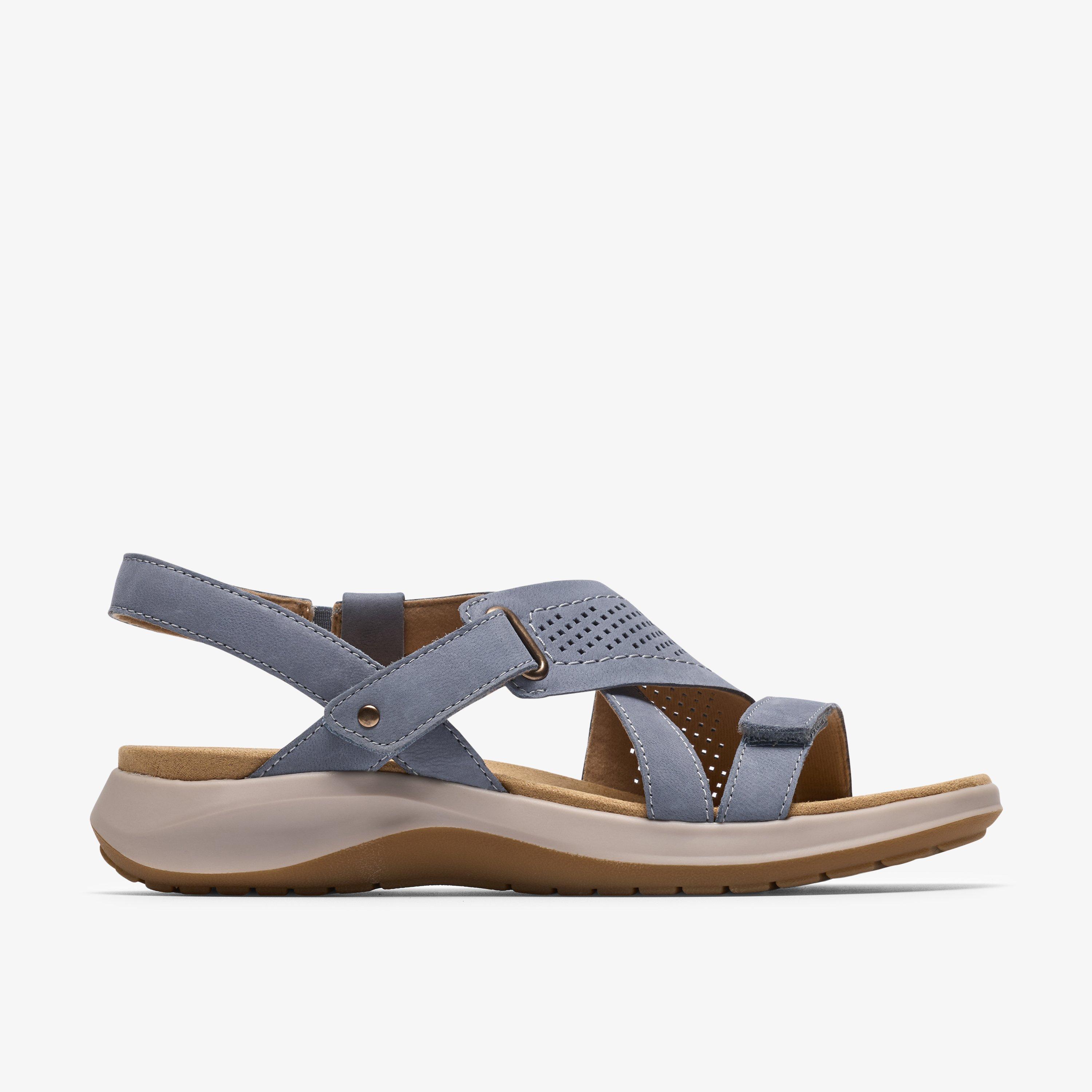 Maelynn Gem Denim Blue Nubuck