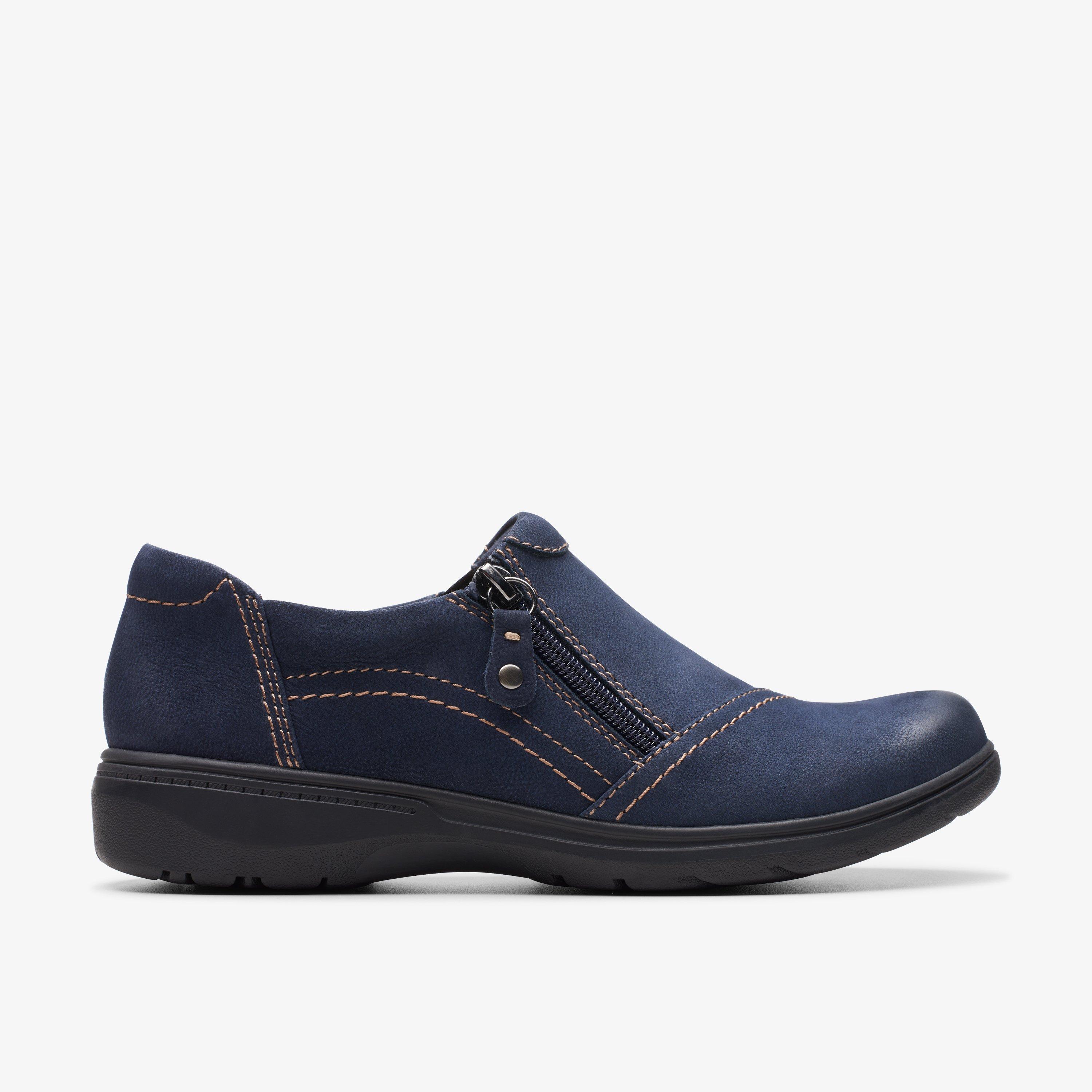 Carleigh Ray Navy Nubuck