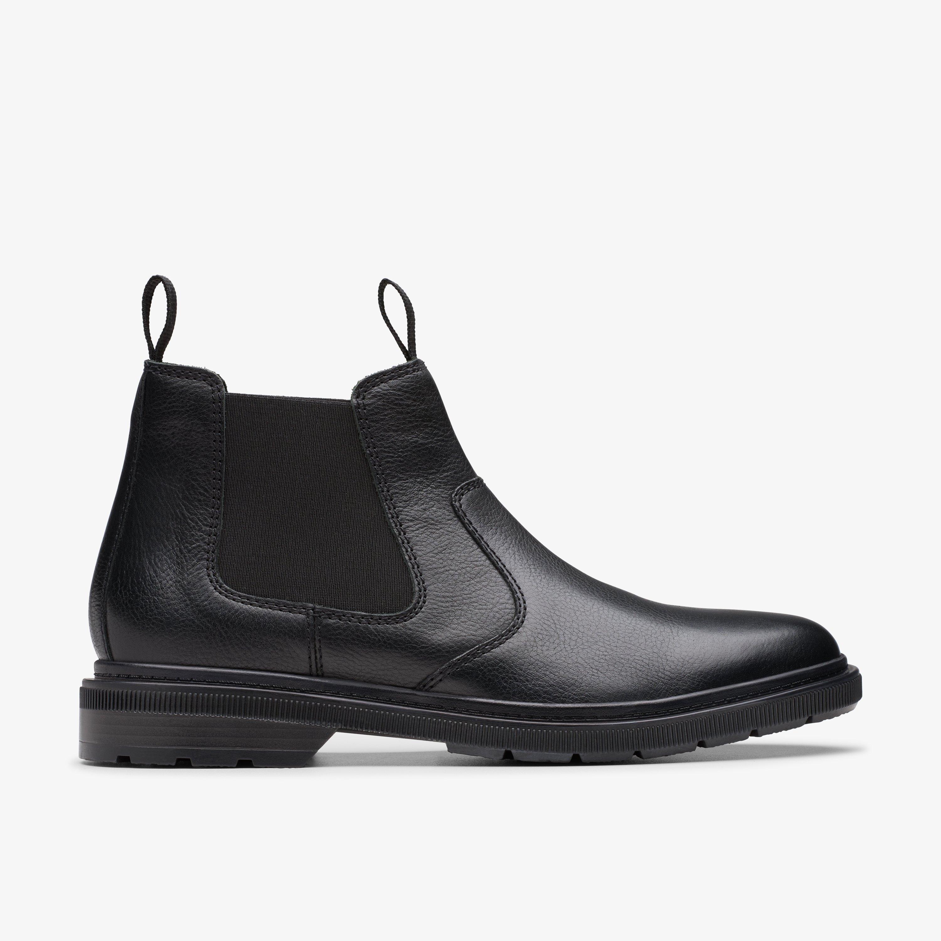 Burchill Up Black Leather