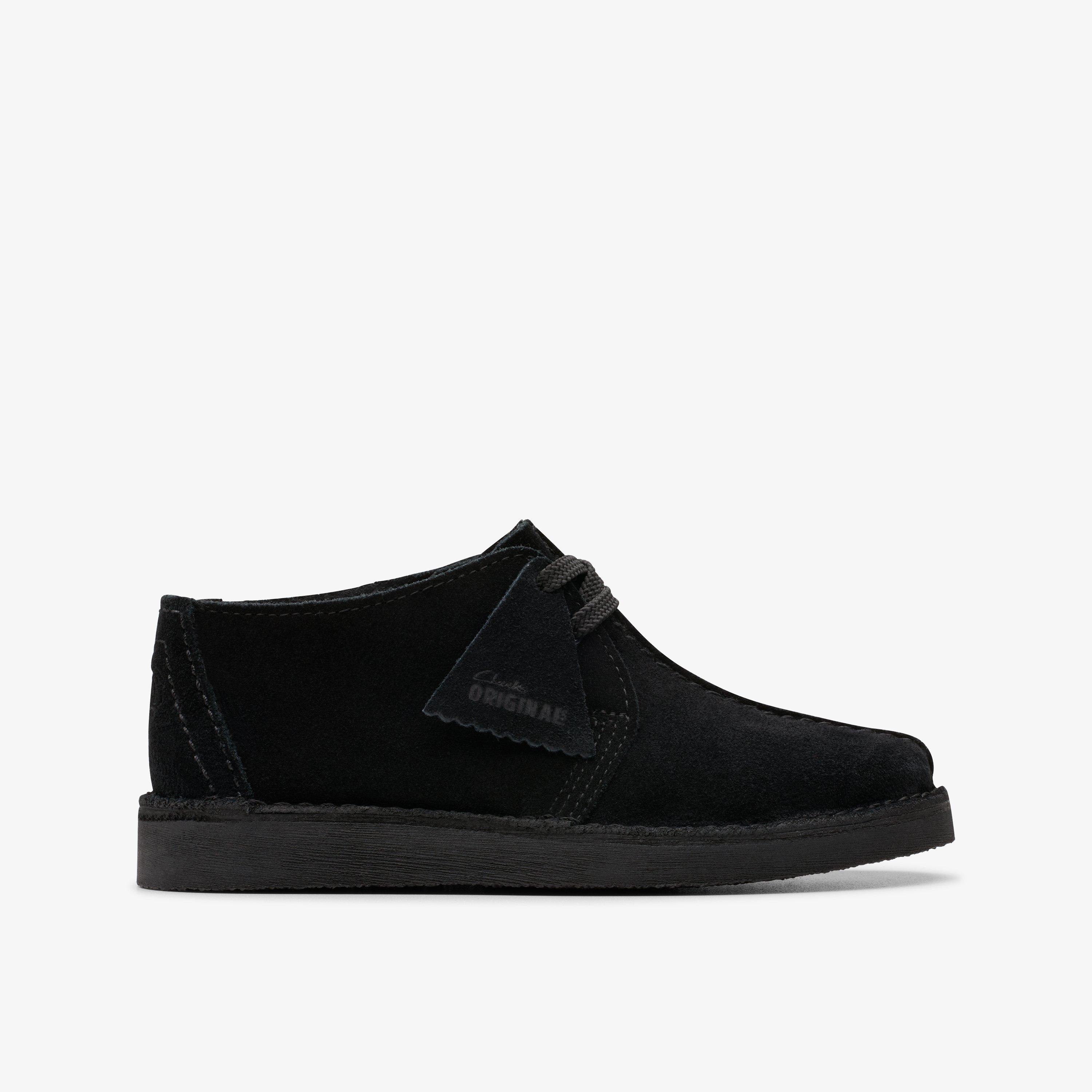 Desert Trek Kid Black Suede