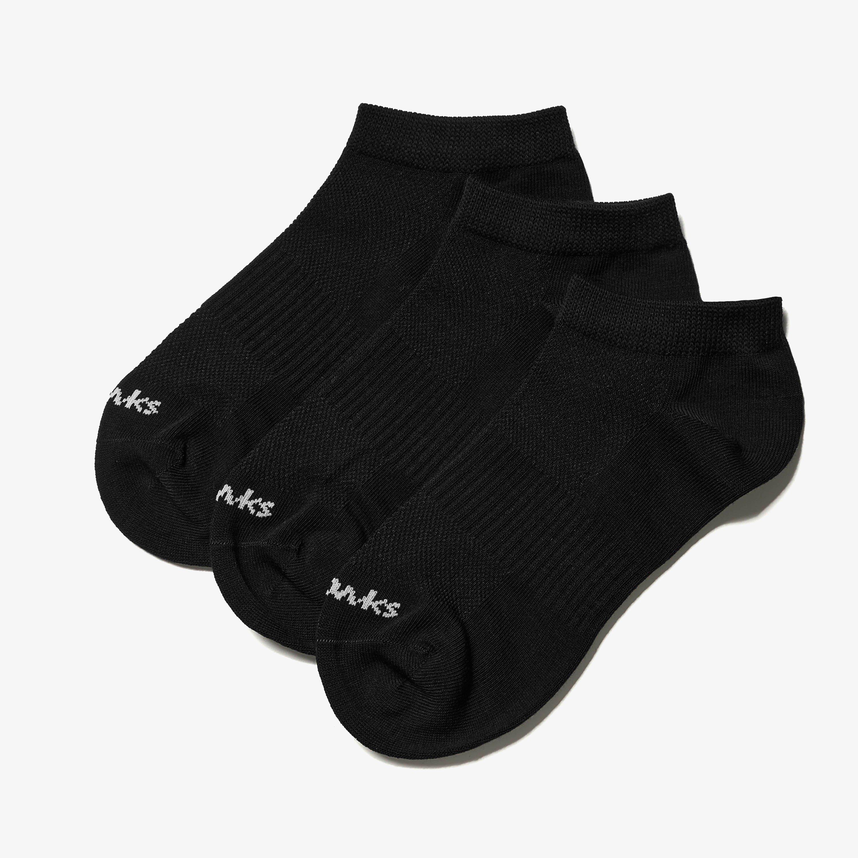3 Pack Sport Ankle Sock Black