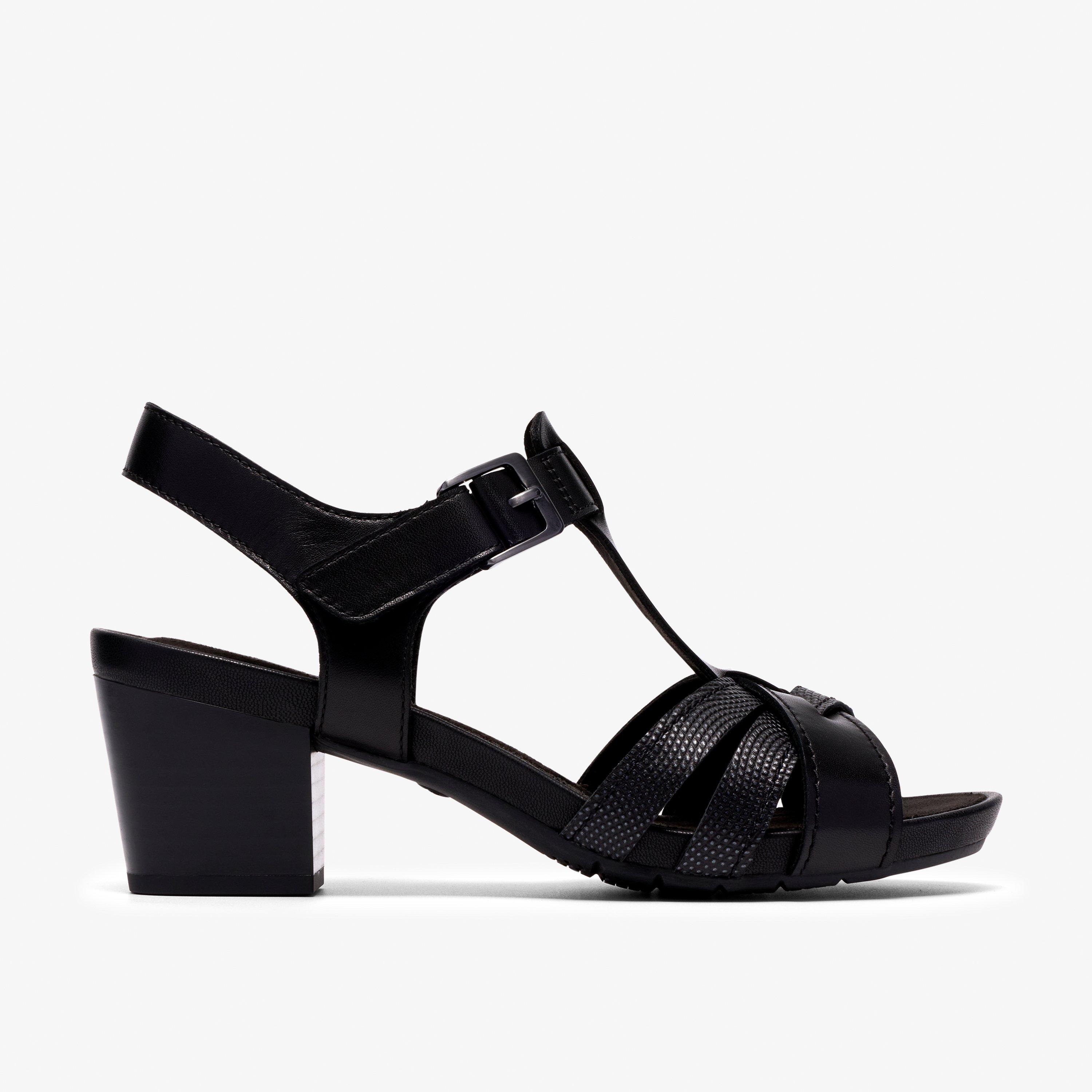 Kymber Glow Black Leather
