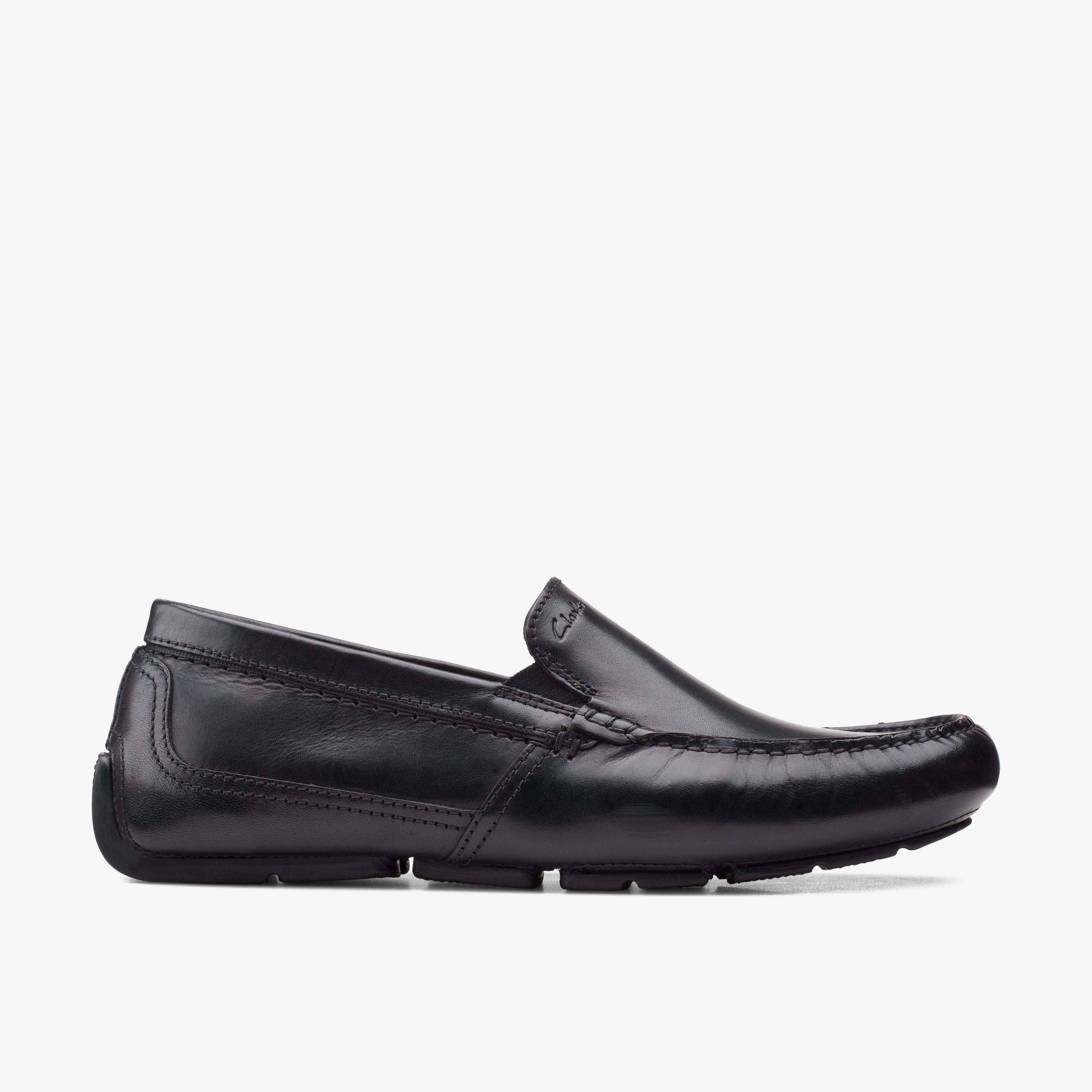 Markman Plain Black Leather