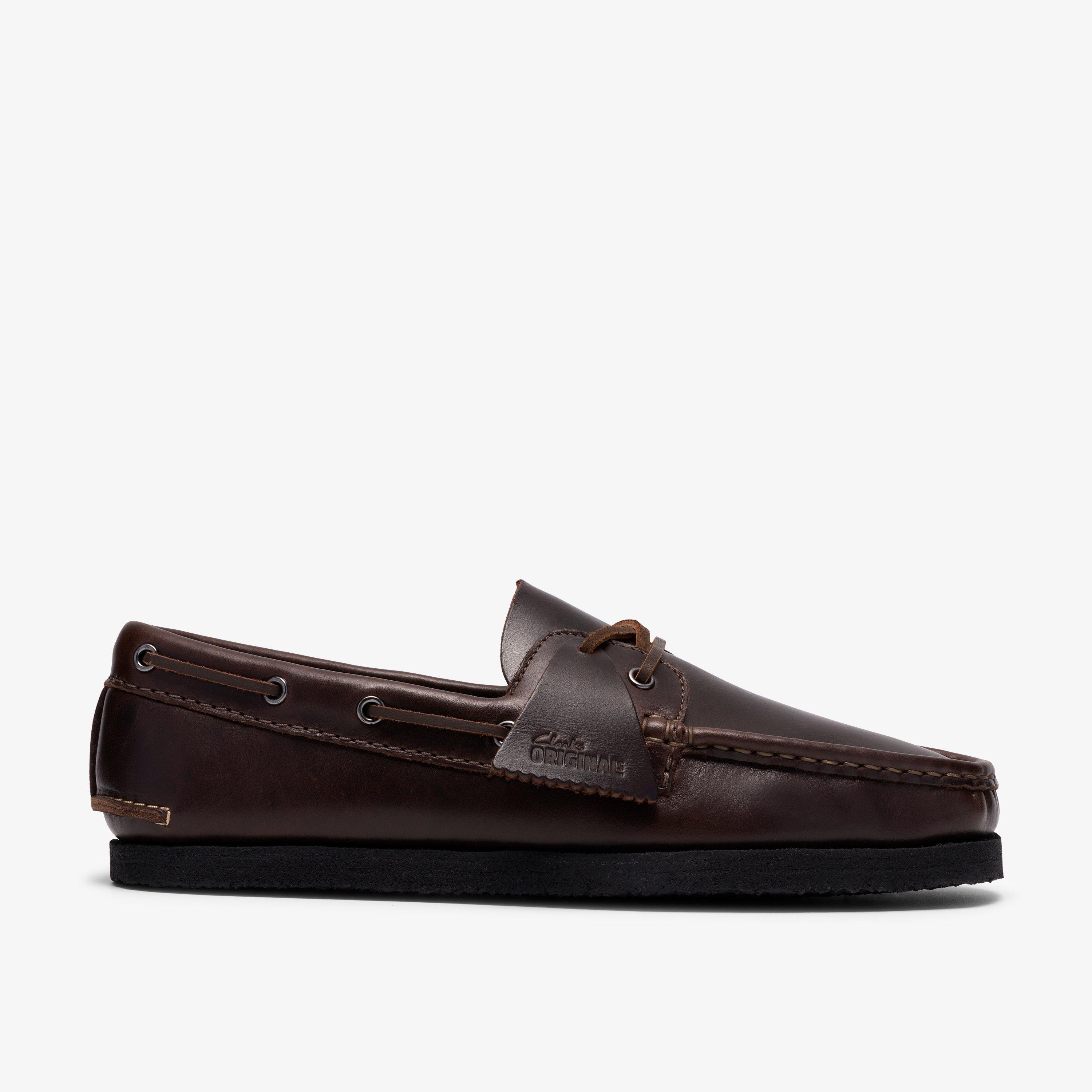 Godney Boat Brown Leather