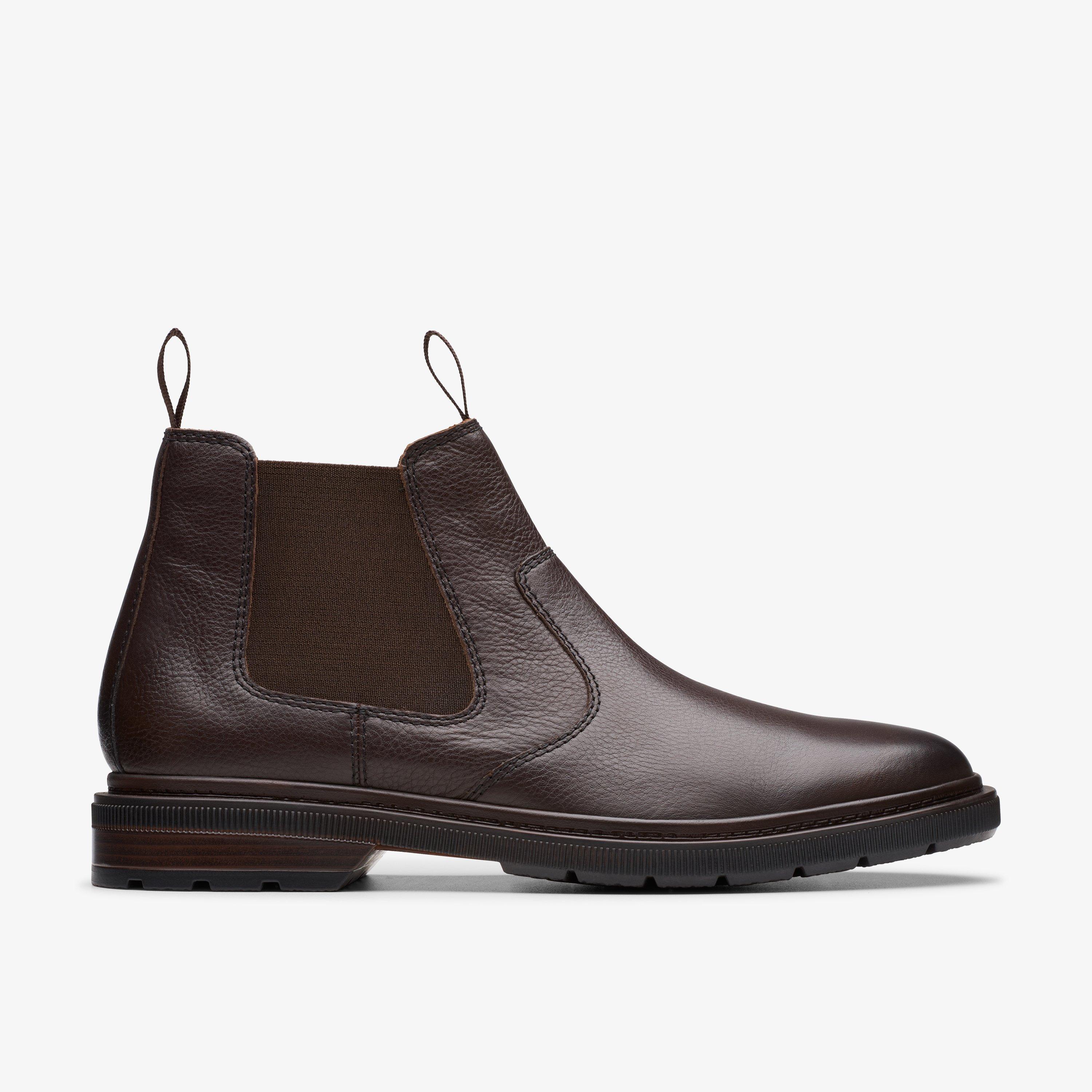 Burchill Up Dark Brown Leather