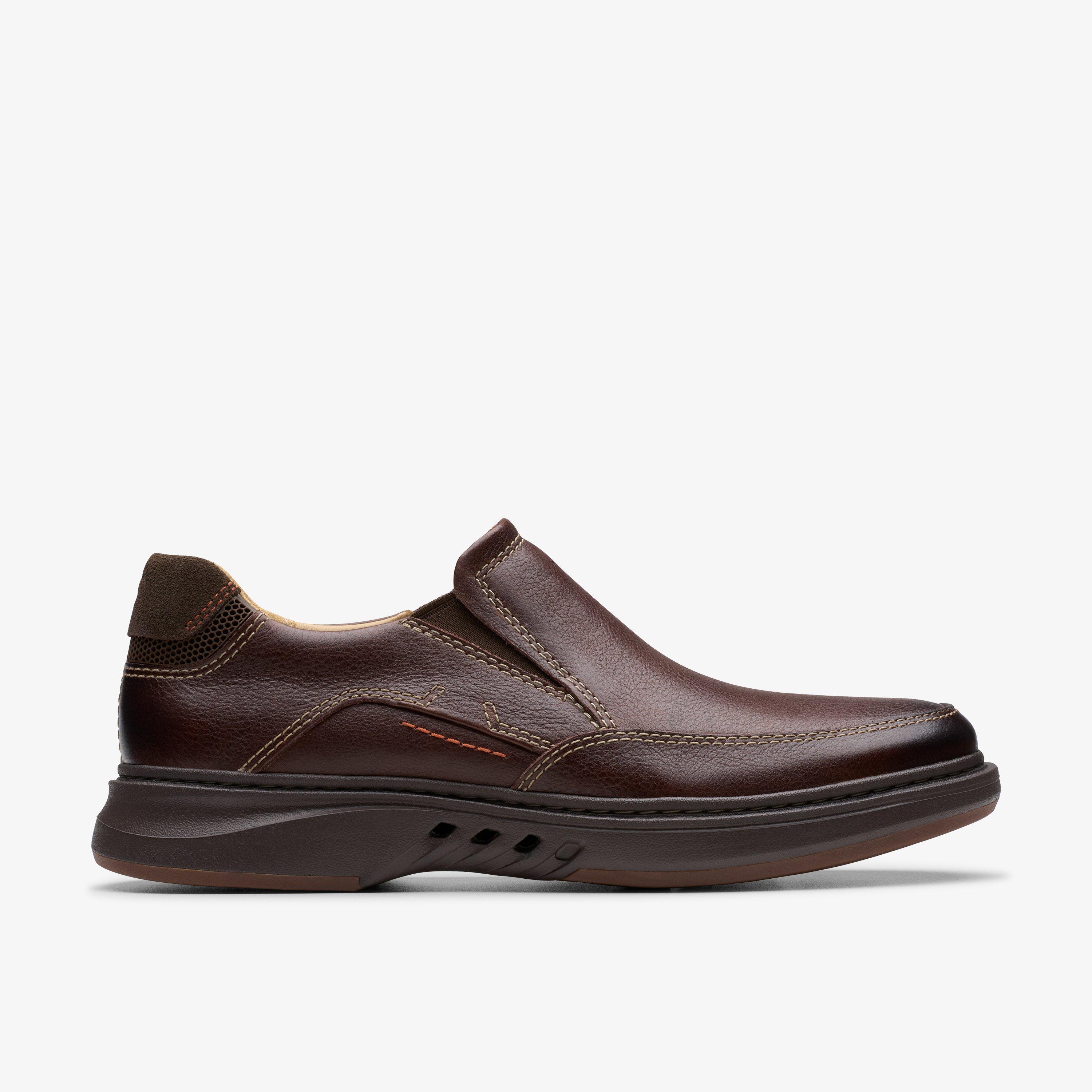 Un Briley Step Mahogany Leather