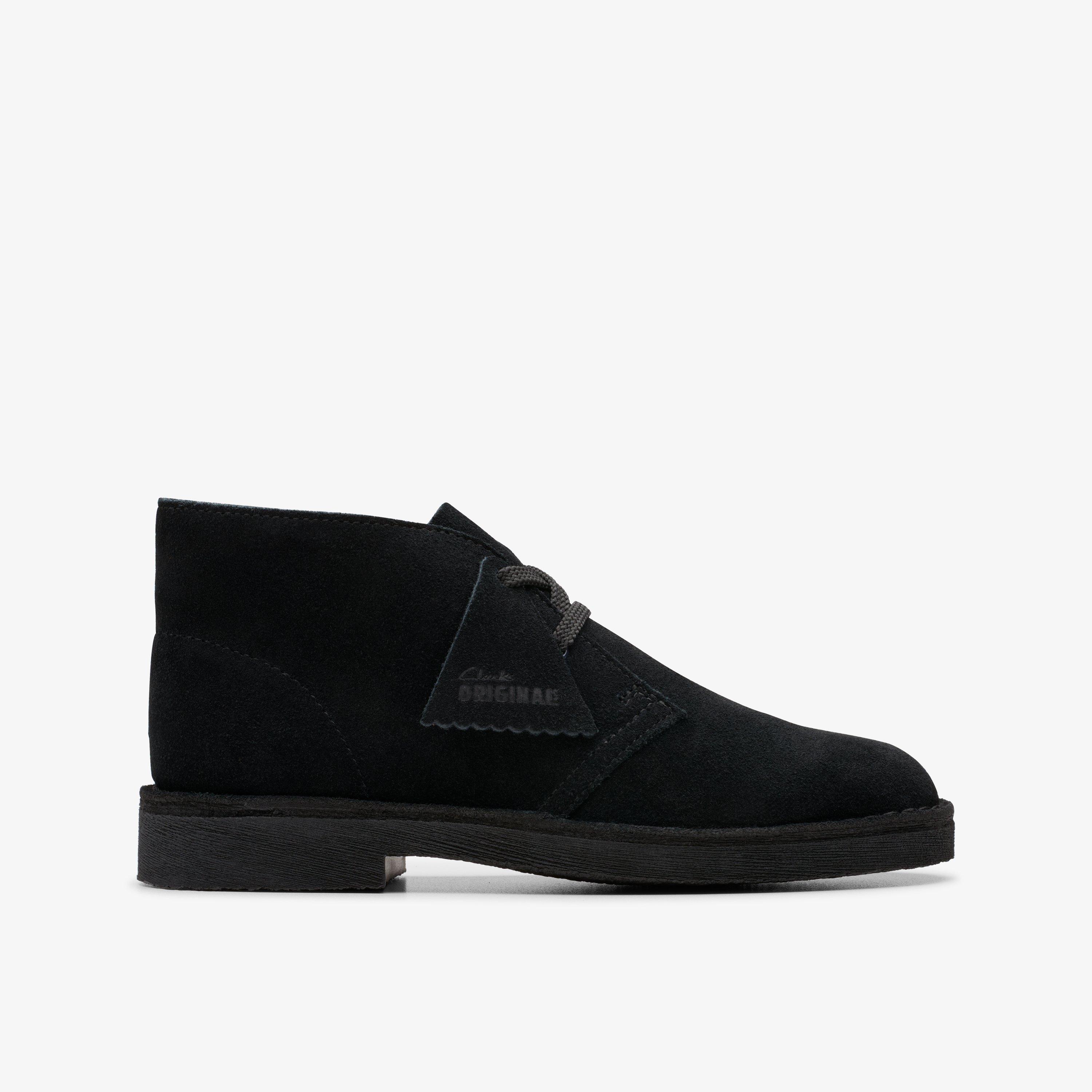Desert Boot Kid Black Suede